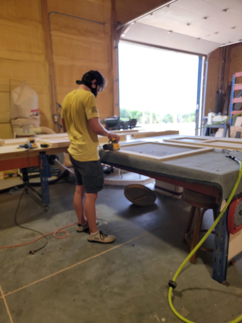 Aidan in the shop — 31:6 Woodworks