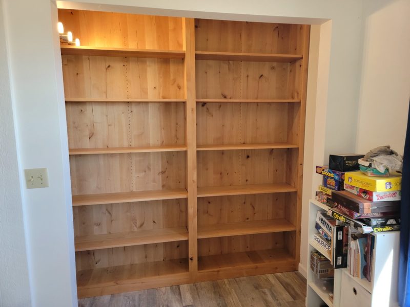 Built-in shelves — 31:6 Woodworks