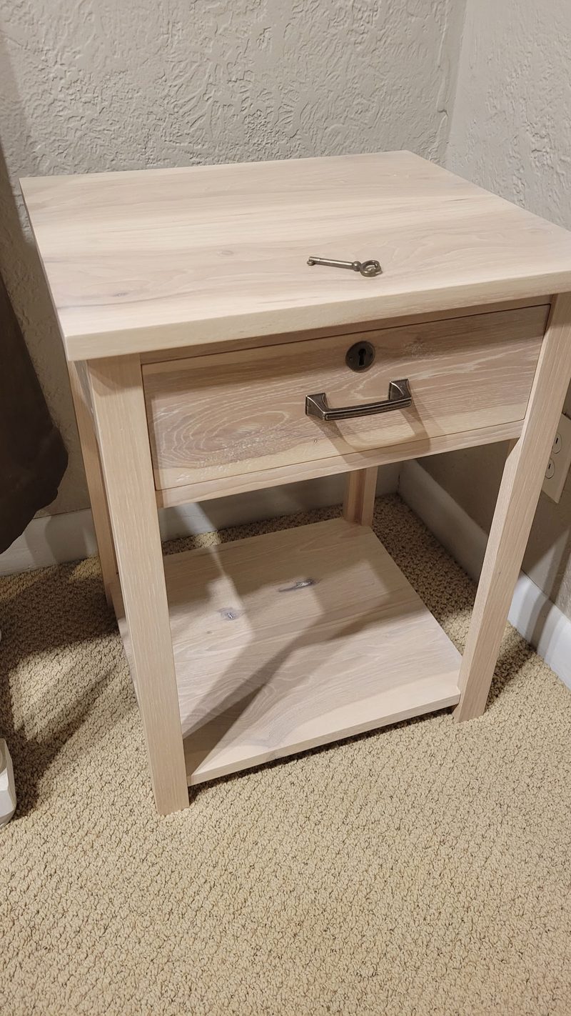 Custom nightstand — 31:6 Woodworks